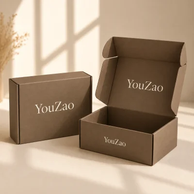 Custom Logo Printed Tuck Top Corrugated Mailer Gift Box for Cosmetics