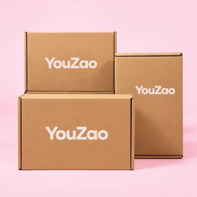 Custom Logo Kraft Paper Mailer Boxes with Printed Interiors