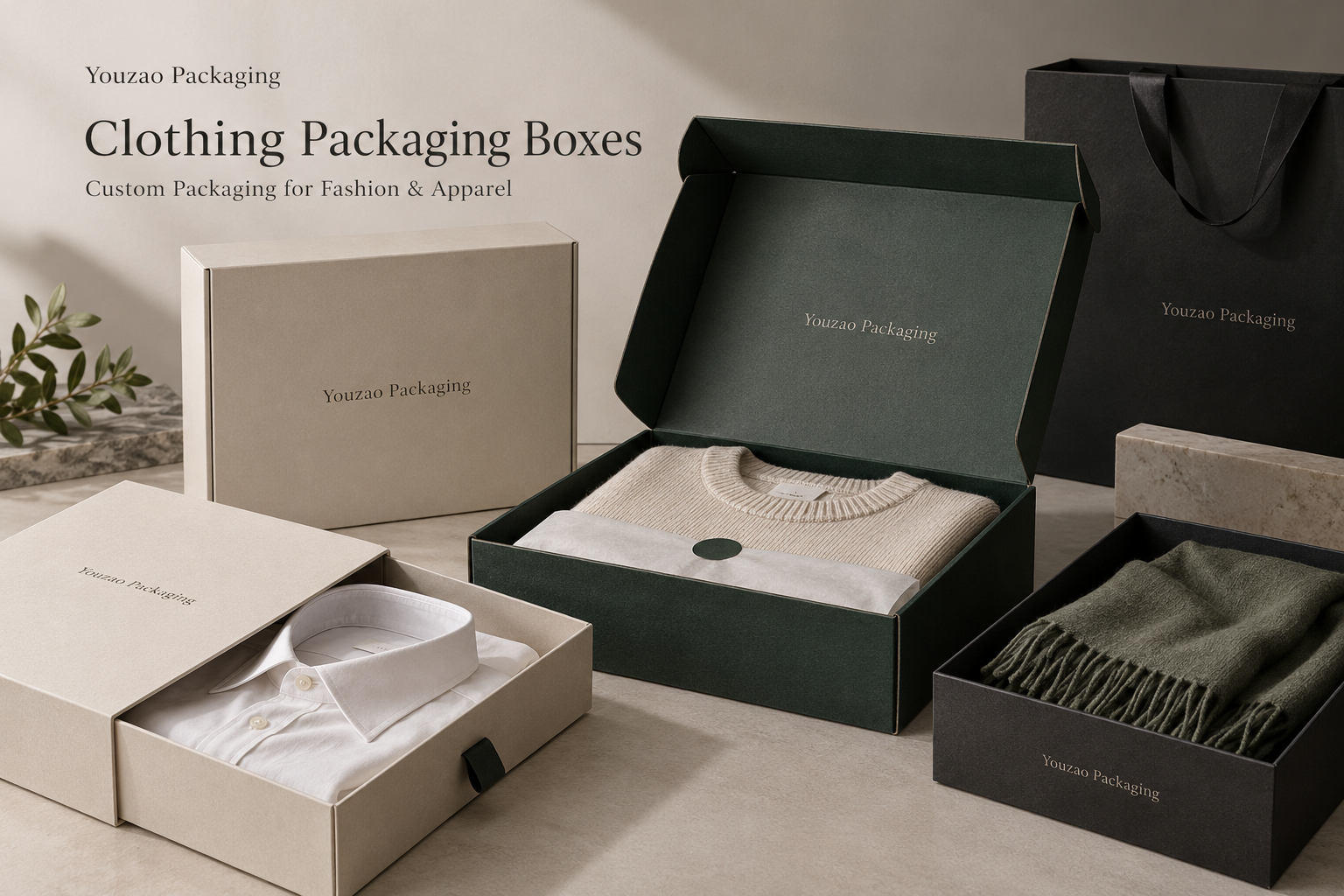 Clothing Packaging Boxes